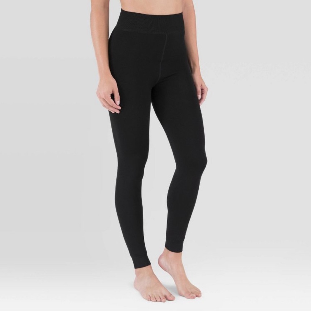 Wander by Hottotties Women's Velvet
Lined Thermal Leggings - Black L